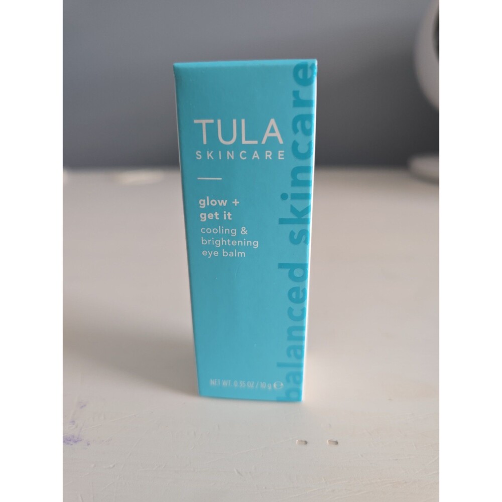 Tula Skincare Glow & Get It Cooling & Brightening Eye Balm Full Size NEW